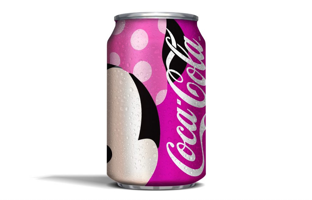 Latas de Coca-Cola Disney 3 Minnie