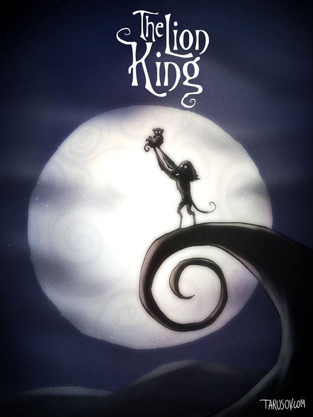 se-filmes-da-disney-fossem-feitos-por-tim-burton-o-rei-leao